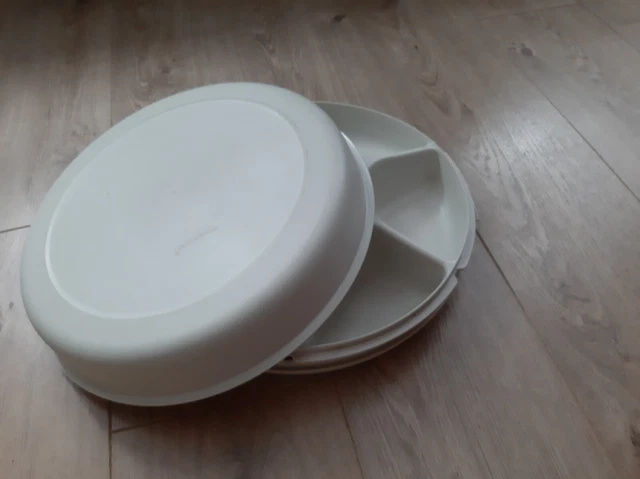 TUPPERWARE boite hermétique biscuits apéritif ou crudité avec anse de transport