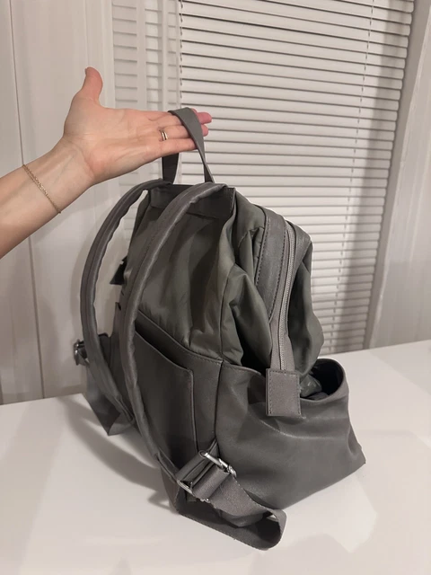 Beis Backpack Diaper Bag in Grey (Beis Travel Edition)
