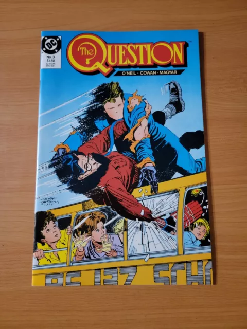 The Question #3 ~ NEAR MINT NM ~ 1986 DC Comics