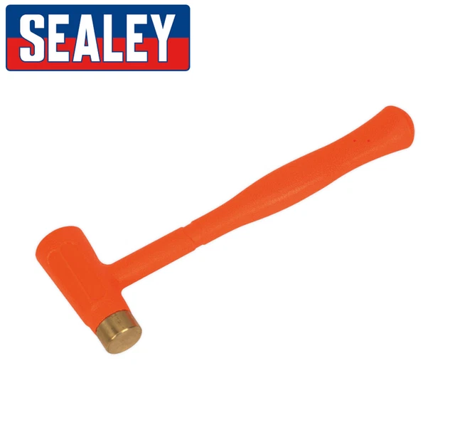 Sealey BFH24 Face en Laiton Marteau Coup Mort - 0.7kg 682ml non Mousseux Poignée