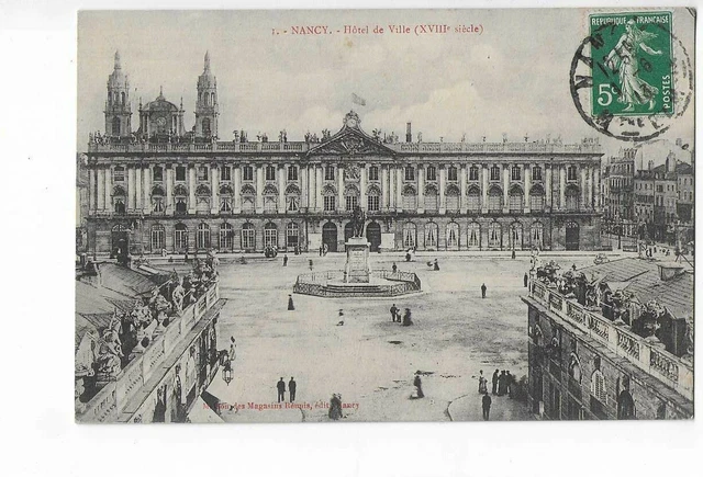 54  Nancy  Hotel De Ville