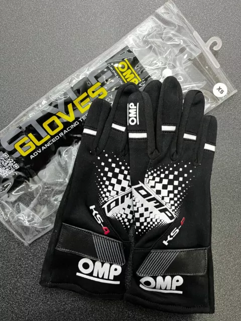 Kk02744E071Xs Ks-4 Kart Gloves Nero Tg. Xs