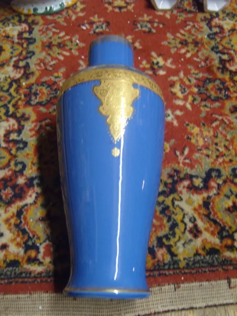 Vase En Porcelaine De Limoges