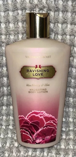 Victoria’s Secret Ravishing Love lotion New Rare 8.4 oz Blackberry & Lilac