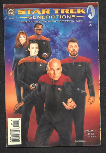 1990's Star Trek the Next Generation Comics (3) great condition, Marvel and DC