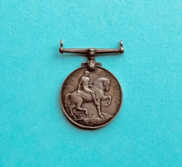1918 Silver Medal King George V War Bravery Soldier Name/Details Engraved