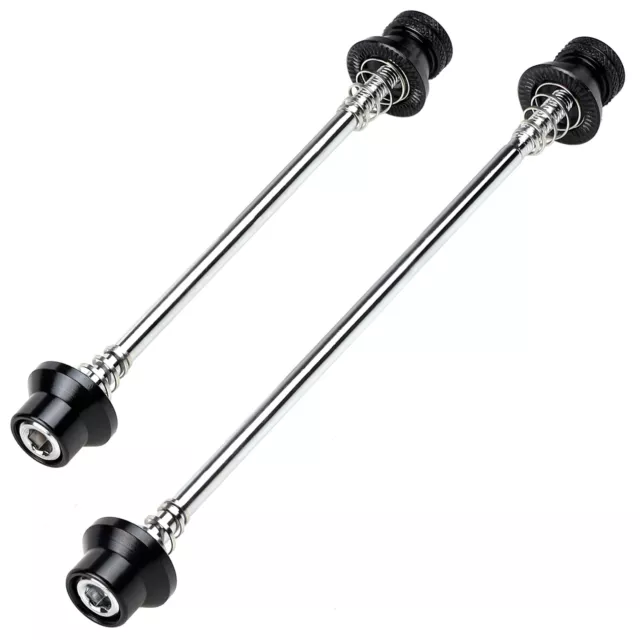 CyclingDeal Road Bike Bicycle Wheel Hub Non Quick Release Lock Skewers Set 5mm