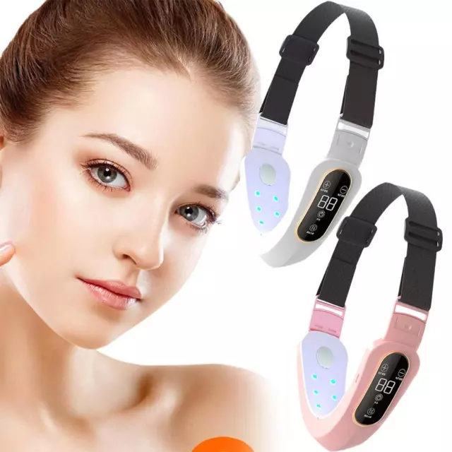 Masajeador facial EMS línea en V masajeador vibratorio adelgazamiento facial adelgazante