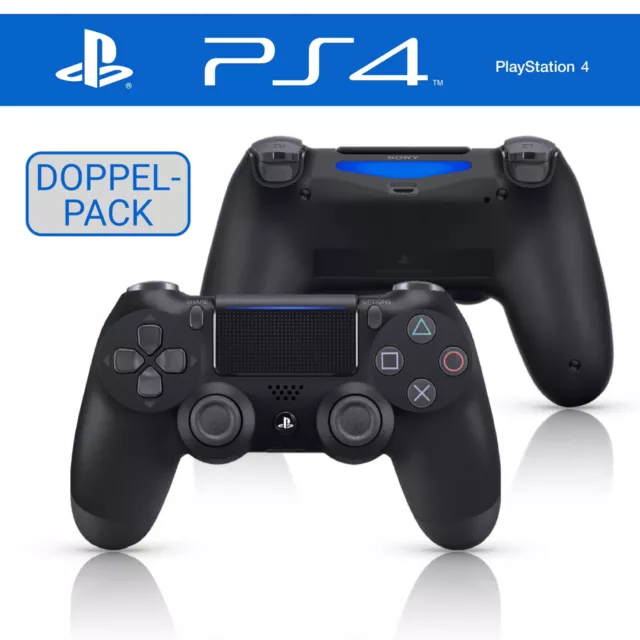 Due/2x PlayStation ORIGINALE Dualshock 4 PS4 controller wireless GamePad 2