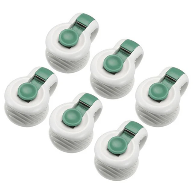 6PCS Bettbezug-Clips Keine Stifte Tröster-Befestigungselemente Halten Sie P6R9