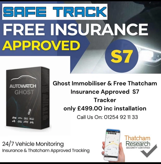 AUTOWATCH GHOST 2 Immobiliser +Insurance Approved S7 Tracker £499.00 ...