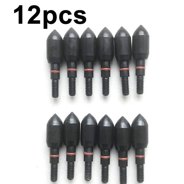MILAEM 30 Pointes De Flèche En Acier Inoxydable – 120 Grains, ID 3,2 Mm, Pour Tir à L’arc, Entraînement Et Cible
