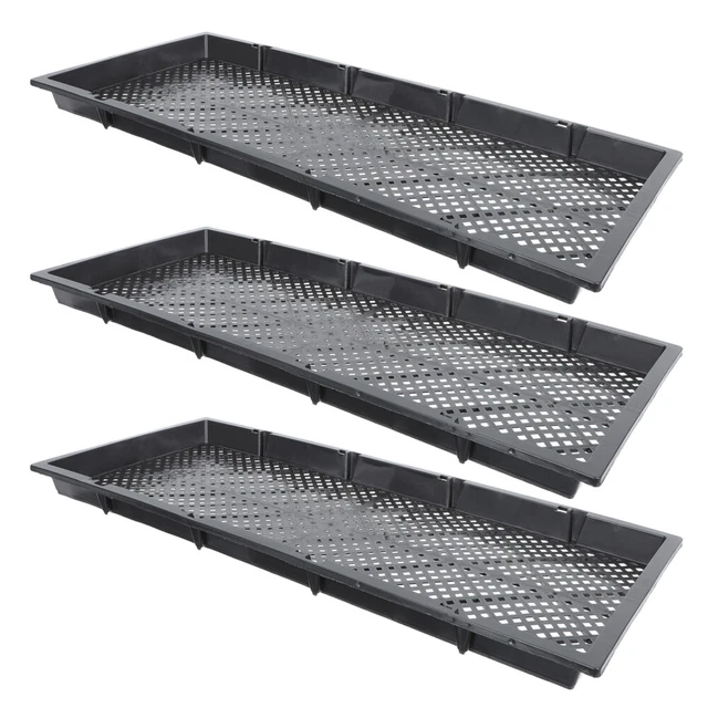 3 Pcs Starting Trays Seedling Planting Suite