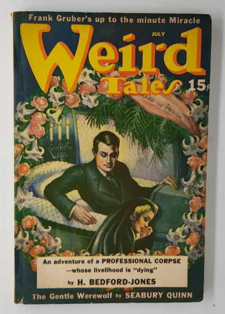 Weird Tales July 1940 VG Margaret Brundage Cover Pulp