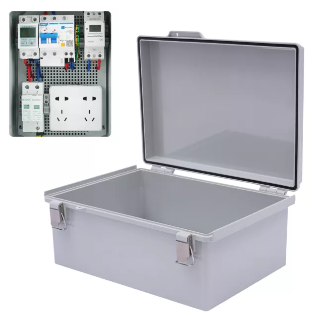 14x10x6'' ABS Plastic Electrical Enclosure Waterproof Wall Mount Junction Box
