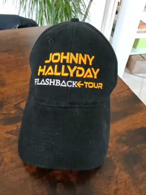 Casquette Johnny Hallyday FLASHBACK  TOUR