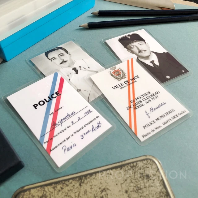 THE PINK PANTHER - Prop Jacques Clouseau Detective Wallet ID Display