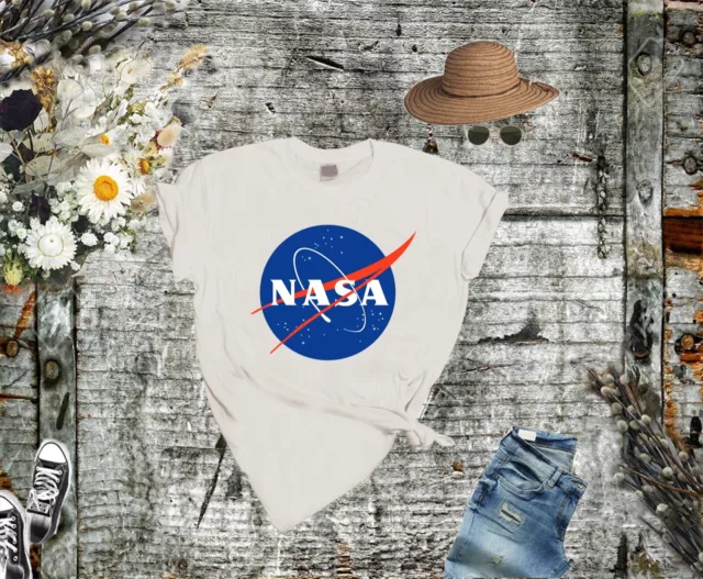 T-Shirt Unisex Cotone Stampa Logo Astronaut Space Stampa Logo Alla Moda Geek Uomo Bambini Stampa