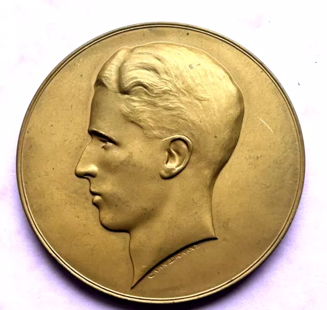 #5698# BELGIQUE - ROYAUME DE BELGIQUE - ALBERT Ier Médaille de récompense