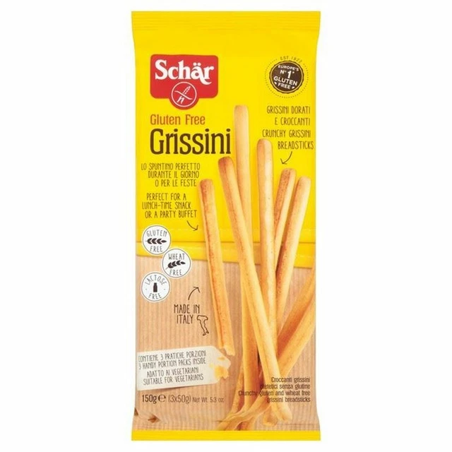 Schar Sans Gluten 150G Gressins (Paquet de 2)