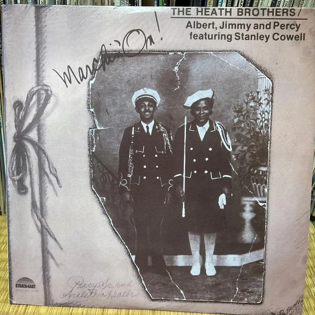 THE HEATH BROTHERS Marchin' On 1976 Jazz Vinyl 2LP Classic Record