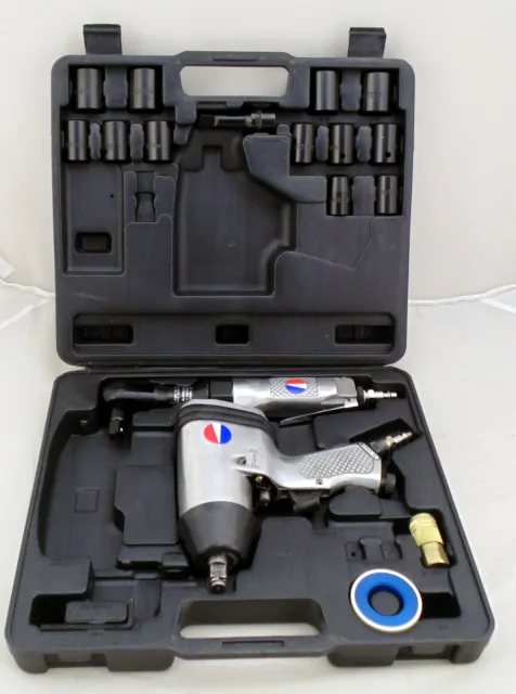 DeVilbiss Air Power Company Pneumatic Impact Wrench Air Ratchet Kit