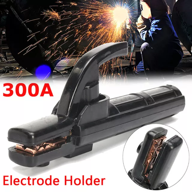 300A electrodeholder stick welder mini copper welding rod stinger clamp tool ZDP 3