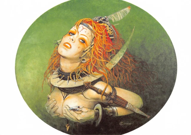 Postcard Illustrator Carte Postale Erotique Illustrateur - NIKITA