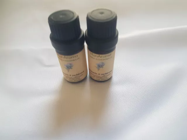 Lot de 2 flacons d’huile essentielle HE Romarin à Verbénone 10 ml