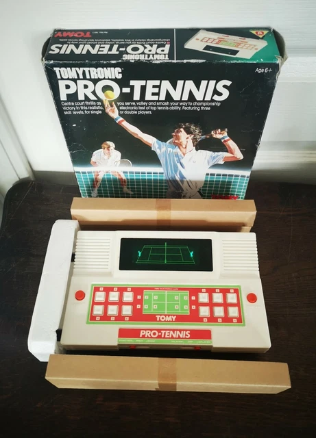 Vintage 1979 Tomy Jeu Électronique Tomytronic PRO-TENNIS