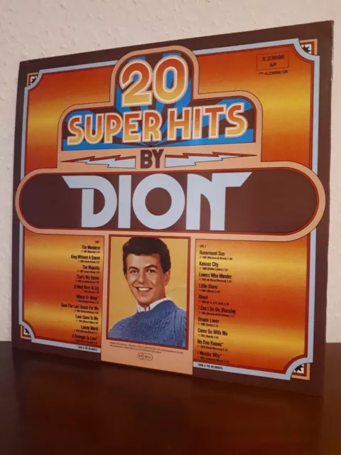 Dion and the Belmonts "Dion 20 Super Hits by Dion"  