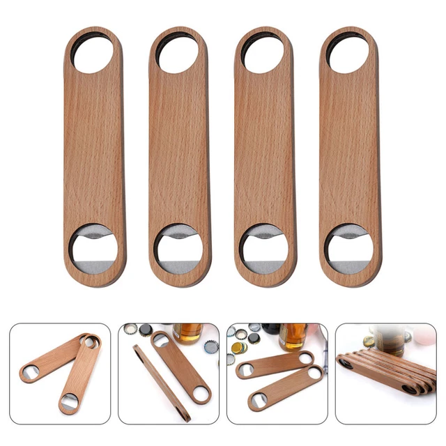 4 Pcs Portachiavi Apri Soda Apri Bottiglia Portachiavi Alimentare Attrezzo