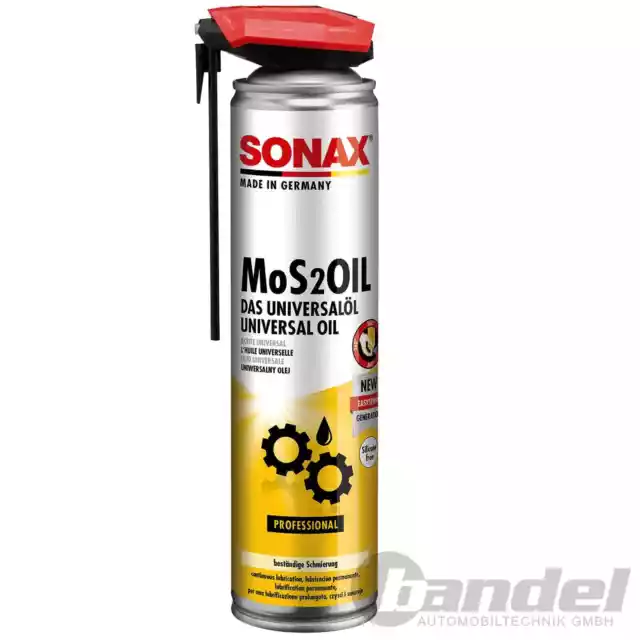 1x 400ml Sonax MOS2OIL AVEC Easy Spray Huile Universelle Canette