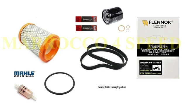 Ducati Monster 696 08-11 Full Service Kit Timing Belt Spark Plug Air Oil Filter