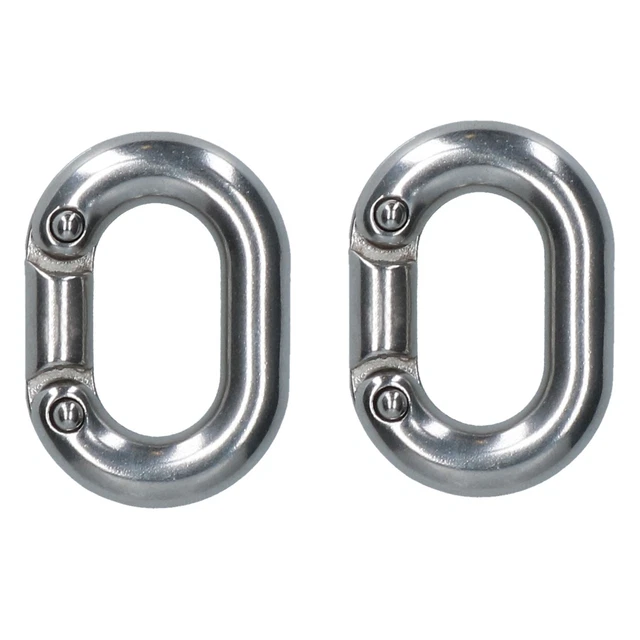 Collier Chaîne D'ancre En Acier Inoxydable - Or, Argent Ou Noir, Unisexe, Neuf