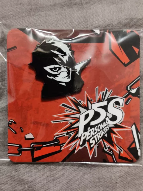 PERSONA 5 STRIKERS P5S metal pin pins Pin's collector ATLUS SEGA pre-order bonus