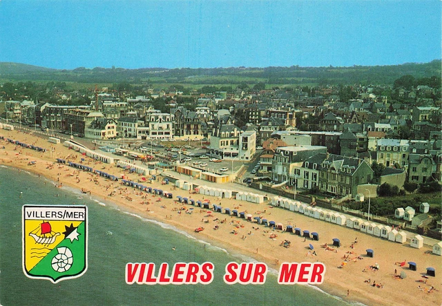 14 VILLERS SUR Mer Vue Generale De La Plage EUR 5,00 - PicClick FR