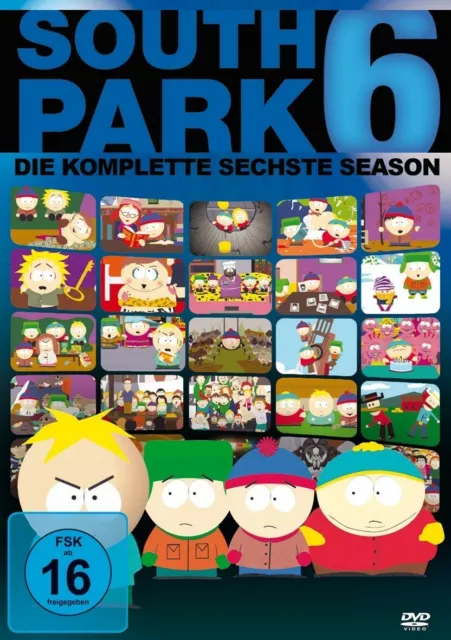 South Park: Season 6 Amaray  3 Dvd New Eric Stough/+