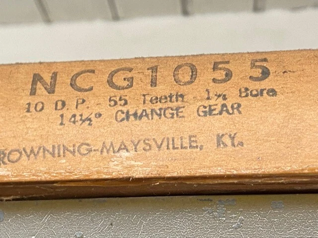Browning NCG1055 Change Gear