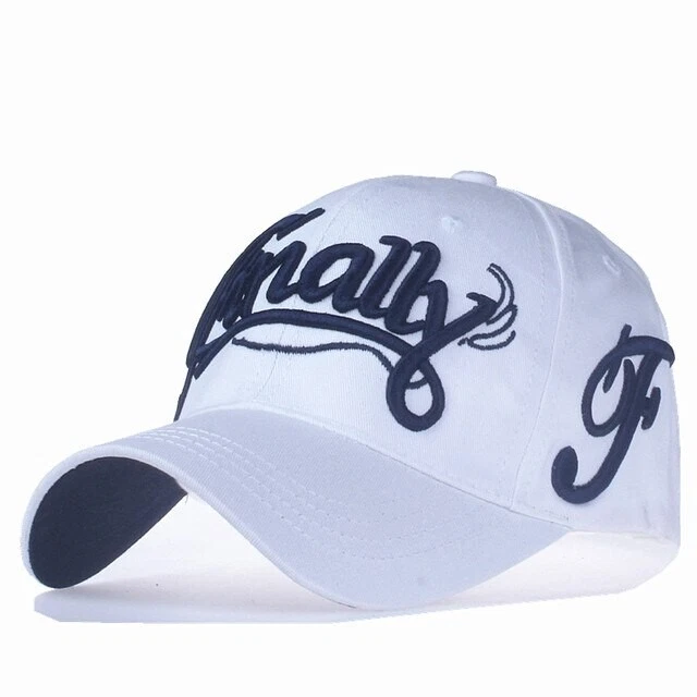 Casquette de Baseball 100% coton pour hommes et femmes fun blanc NOIR