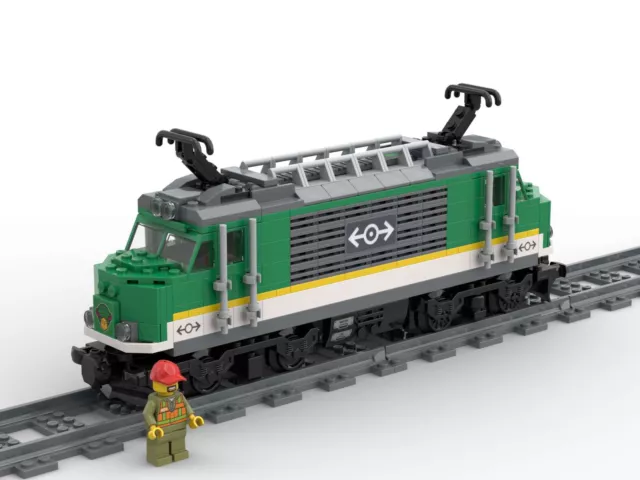 LEGO® Güterlok I E-Lok aus City Eisenbahn 60198 I Zug für 60336 60337 I NEU OVP