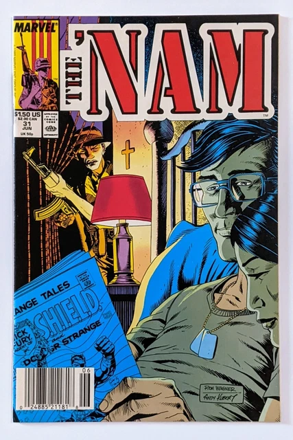 THE 'NAM 31 Marvel Comic 1989 Copper Age Nam