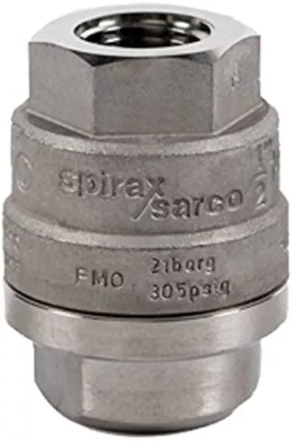 Spirax-Sarco 1/2" MST21  1.4305 CF16F Stainless Balanced Thermostatic Steam Trap