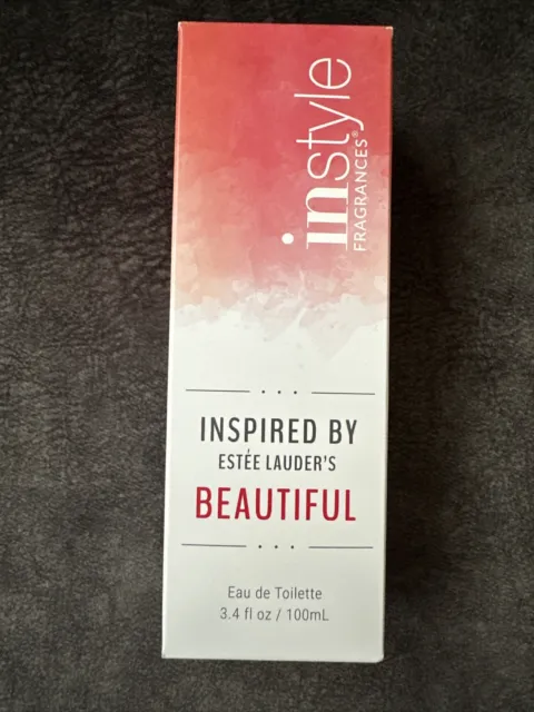 Instyle Fragrances Inspired by Estee Lauder's Beautiful, 3.4 fl. oz. NIB