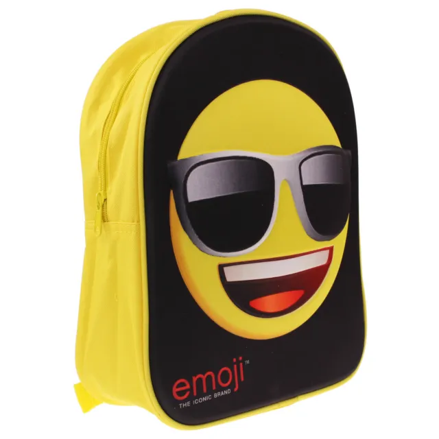 Childrens Boys Backpack Cool Emoji 3D Print School Bag Kids Back Pack Rucksack