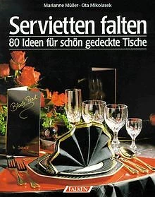 Servietten falten von Marianne Müller | Buch | Zustand gut