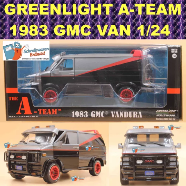 Greenlight A-Team 1983 Gmc Vandura - 1:24 - B.a. Barracus #84072 - Smith - Face