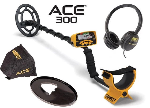 Garrett ACE 200 Metal Detector with Waterproof Coil, Headphones, Carry Bag（並行輸入品）
