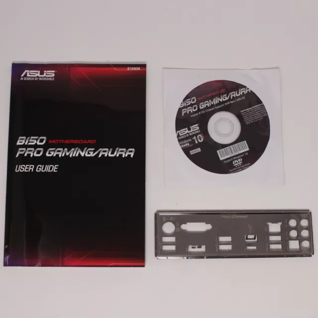 Asus B150 Pro Gaming/Aura - ATX Blende Slotblende IO Shield Slotblech (#7352)