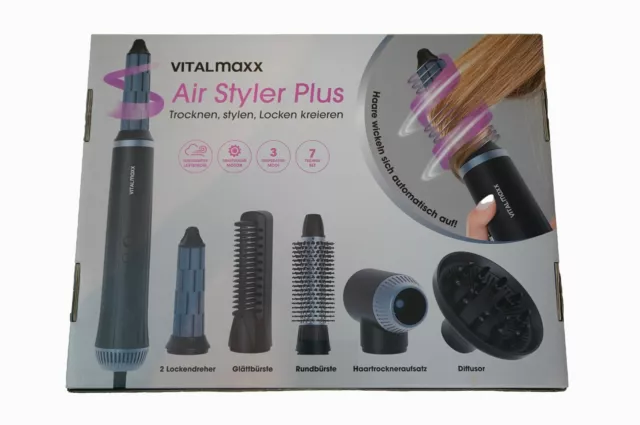 VITALmaxx Air Styler Plus 6-in-1 Curler Haartrockner